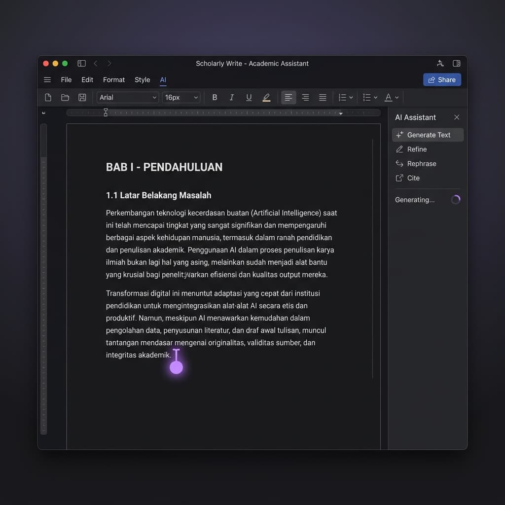 Tulis Bab Lengkap dalam Hitungan Menit.
